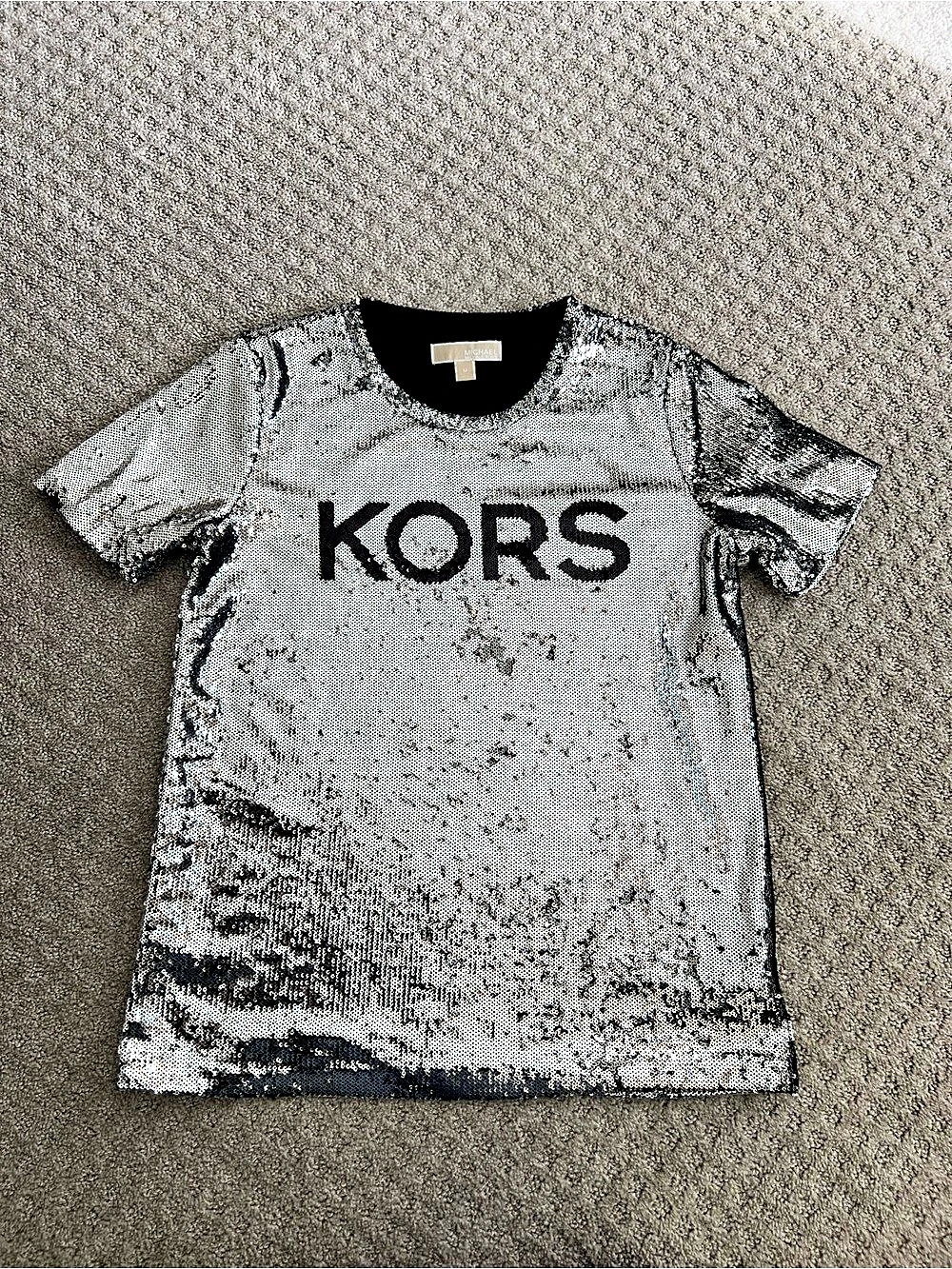 Michael Kors Sequined Boxy T-Shirt